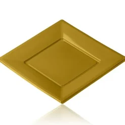 Assiette De Noel Jetable Carr E 23 Cm X 12 Pi Ces