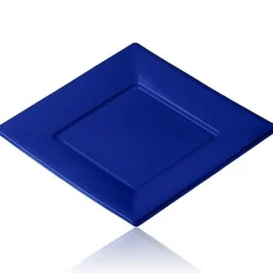 Assiette De Noel Jetable Carr E 23 Cm X 12 Pi Ces