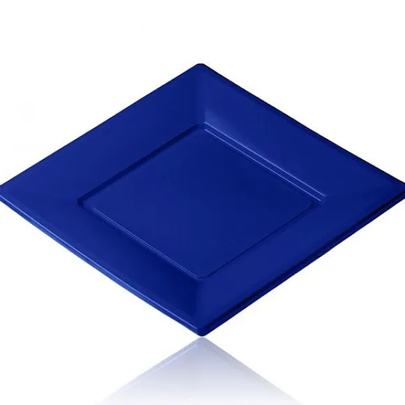 Assiette De Noel Jetable Carr E 23 Cm X 12 Pi Ces