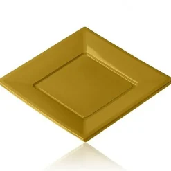 Assiette De Noel Jetable Carr E 23 Cm X 12 Pi Ces