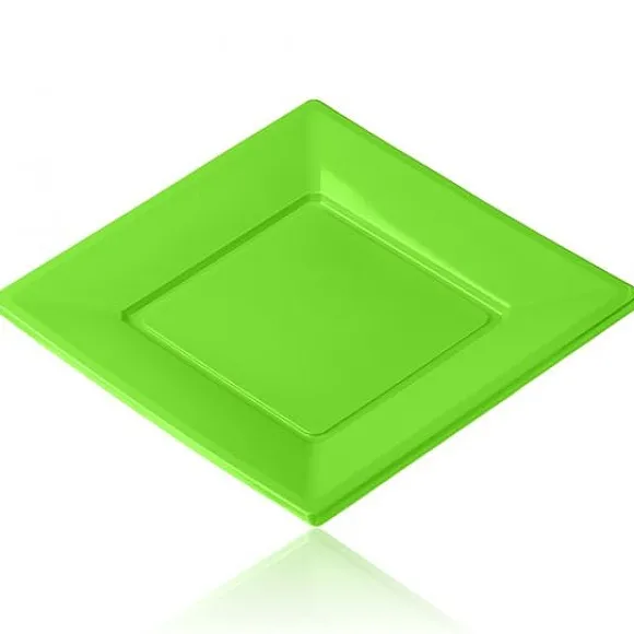 Assiette Dessert De Noel Carr En Plastique Rigide X 12 Pi Ces