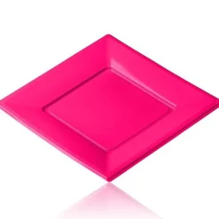 Assiette Dessert De Noel Carr En Plastique Rigide X 12 Pi Ces