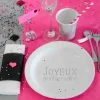 Assiette En Carton Joyeux Anniversaire Blanc 23Cm X 10 Pi Ces