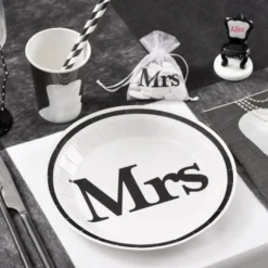 Assiette En Carton Mrs 23Cm X 10 Pi Ces