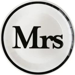 Assiette En Carton Mrs 23Cm X 10 Pi Ces