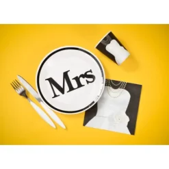 Assiette En Carton Mrs 23Cm X 10 Pi Ces