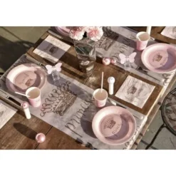 Assiette En Carton Princesse 23Cm X 6 Pi Ces