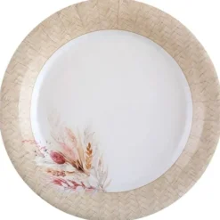 Assiette En Carton Romance X 10 Pi Ces