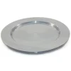 Assiette En Plastique Ronde R Utilisable Grise X 6 Pi Ces