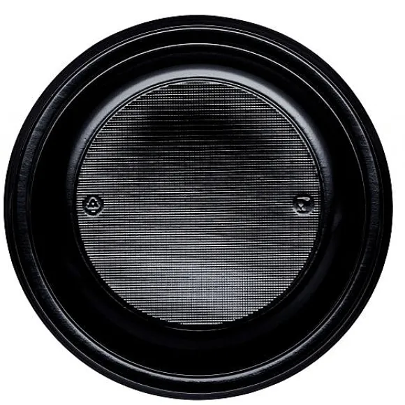 Assiette En Plastique Ronde 22Cm Couleur X 20 Pi Ces