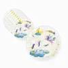 Assiette Licornes En Carton 23Cm X8Pcs