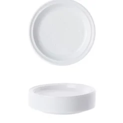 Assiette Plastique R Utilisable Blanche 17Cm X 50 Pi Ces