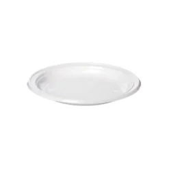 Assiette Plastique R Utilisable Blanche 17Cm X 50 Pi Ces