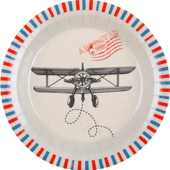 Assiettes En Carton Bon Voyage 23 Cm X10 Pi Ces