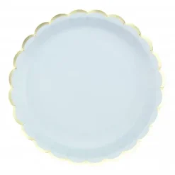 Assiettes Festonn Es 23 Cm Pastel Assortis X 8 Pi Ces