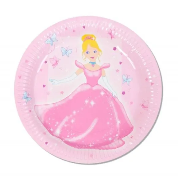 Assiettes Princesse X6Pcs