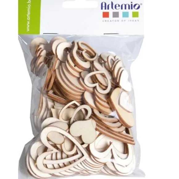 Assortiment De Coeur En Bois A D Corer X 129 Pi Ces