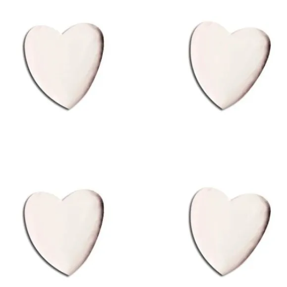 Attache Parisienne Coeur Blanc X 50