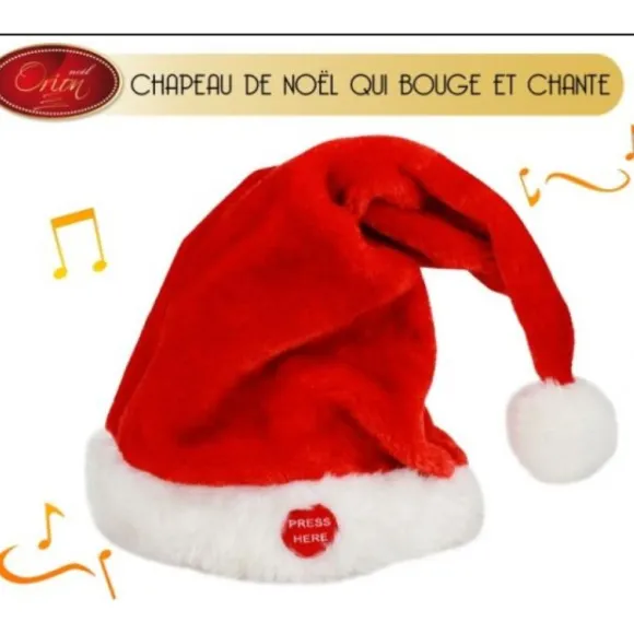 Automate Du Chapeau De Noel Qui Bouge Et Chante