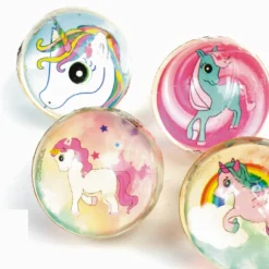 Balle Rebondissante Licorne 3Cm