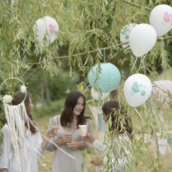 Ballon Baby Shower Vert X8 Pi Ces