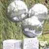 Ballon G Ant Joyeux Anniversaire Argent 45 Cm