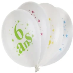 Ballon Gonflable Chiffre Joyeux Anniversaire X8