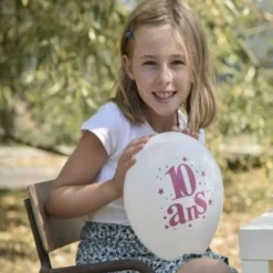 Ballon Gonflable Chiffre Joyeux Anniversaire X8