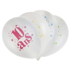 Ballon Gonflable Chiffre Joyeux Anniversaire X8