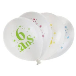 Ballon Gonflable Chiffre Joyeux Anniversaire X8