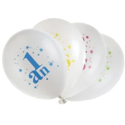 Ballon Gonflable Chiffre Joyeux Anniversaire X8