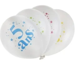 Ballon Gonflable Chiffre Joyeux Anniversaire X8