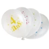 Ballon Gonflable Chiffre 4 Joyeux Anniversaire X8