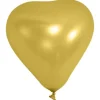 Ballon Gonflable Coeur Or 20Cm X 100 Pi Ces