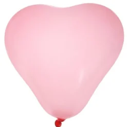 Ballon Gonflable Coeur Rose X 8 Pi Ces