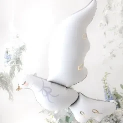 Ballon Gonflable Colombe En Aluminium 80 X 100 Cm