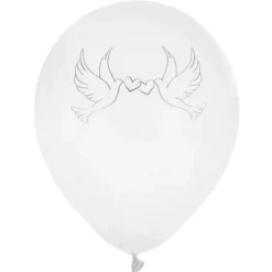 Ballon Gonflable Colombe Blanc X8 Pi Ces