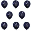 Ballon Gonflable Note De Musique Noir X 8