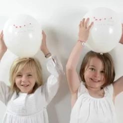 Ballon Gonflable Vive Les Mari S Blanc X8 Pi Ces