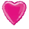 Ballon Mylar Coeur Fuchsia 45 Cm