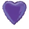 Ballon Mylar Coeur Violet 45 Cm