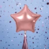 Ballon Mylar Etoile Rose Gold 50 Cm