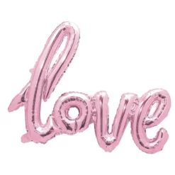 Ballon Mylar Love Rose Pastel