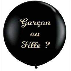 Ballon Noir Gender Reveal Gar On G Ant