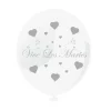 Ballon Pas Cher Vive Les Mari S Argent X 8 Pi Ces