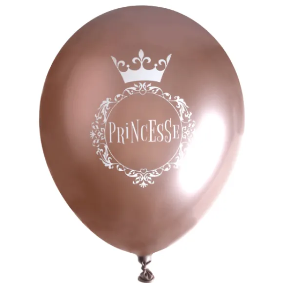 Ballons Anniversaire Princesse 30 Cm X6 Pi Ces