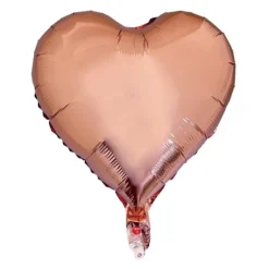 Ballons Gonflables Aluminium C Ur Rose Gold 35Cm