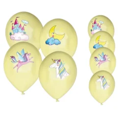 Ballons Gonflables Licornes 30Cm X8Pcs