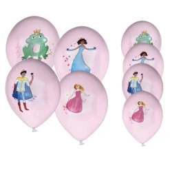 Ballons Gonflables Princesses 30Cm X8Pcs