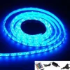 Bande Ruban Led Lumineux Flexible Plat 150 Led Bleu